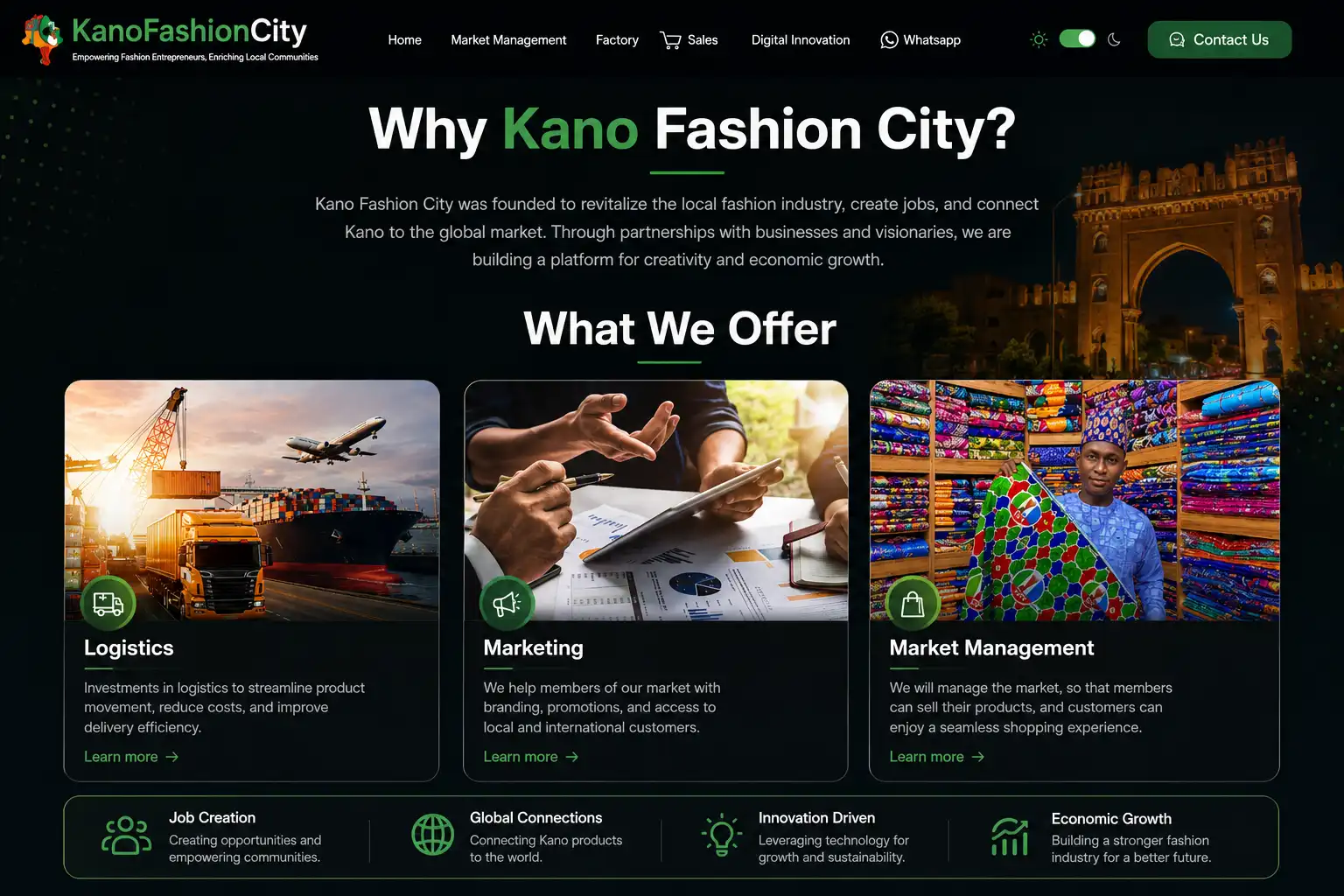 Kano Fashion City product interface