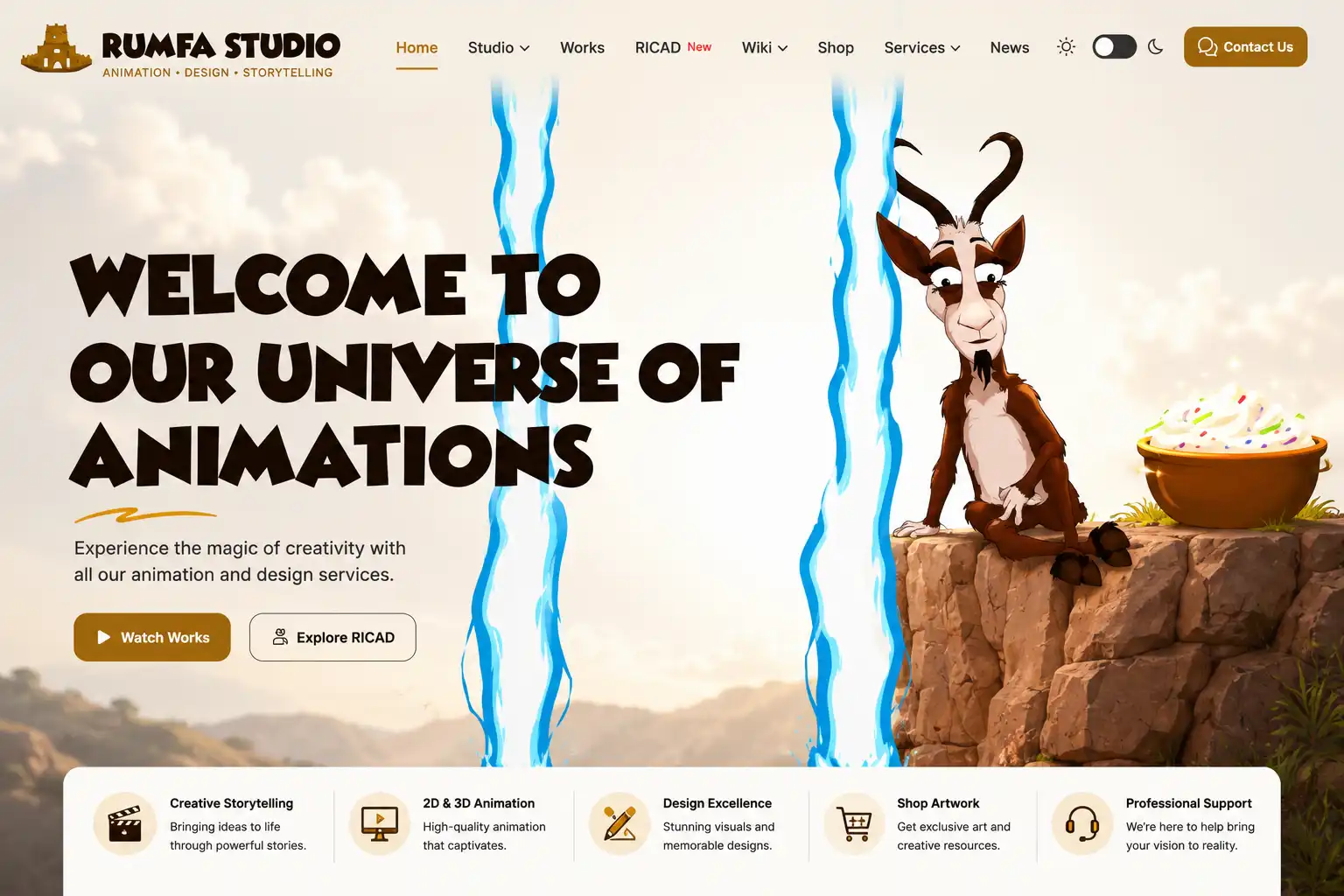 Rumfa Studio product interface